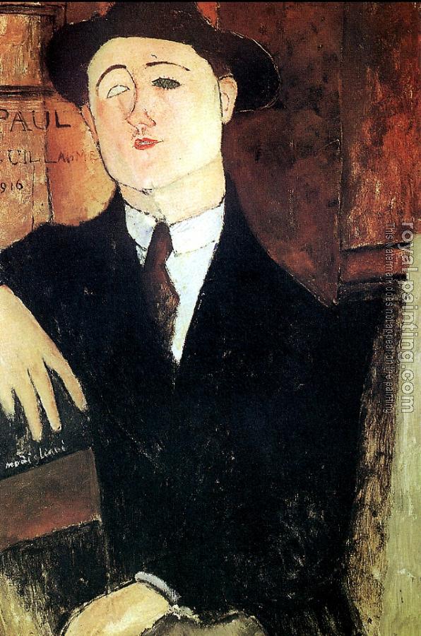 Amedeo Modigliani : Portrait of Paul Guillaume